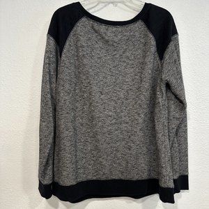 Xersion | Sweaters | Xersion Pullover Sweater Gray Black Long Sleeves Soft  Comfort Stretch Womens Xl | Poshmark